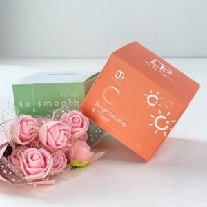 Chic kosmetisk kraftpapiræske